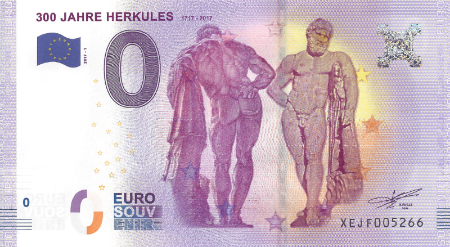XEJF-2017-1 300 JAHRE HERKULES 1717 - 2017