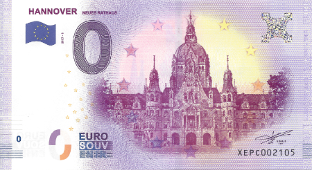 XEPC-2017-1 HANNOVER NEUES RATHAUS