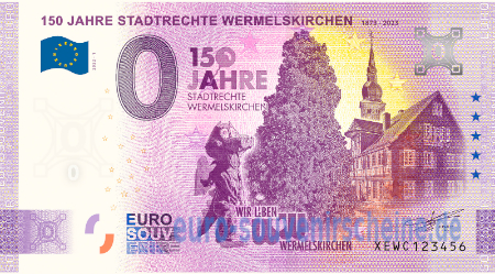 XEWC-2022-1 STADTRECHTE WERMELSKIRCHEN 1873-2023 