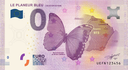UEFN-2017-2 LE PLANEUR BLEU CACAO EN GUYANE