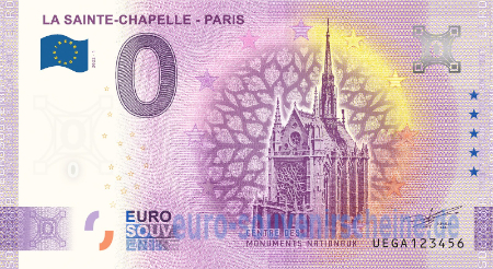 UEGA-2022-1 LA SAINTE-CHAPELLE - PARIS 
