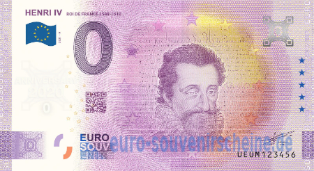 UEUM-2021-9 HENRI IV ROI DE FRANCE 1589-1610