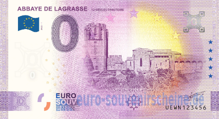 UEWN-2022-1 ABBAYE DE LAGRASSE 12 SIÈCLES D'HISTOIRE