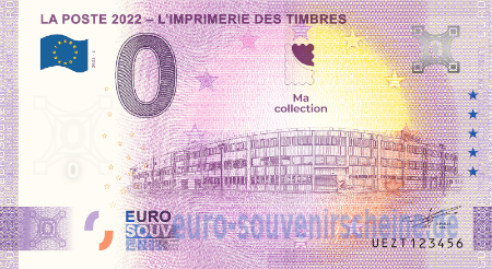 UEZT-2022-2 LA POSTE 2022 - L'IMPRIMERIE DES TIMBRES 