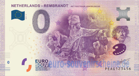 PEAG-2019-6 NETHERLANDS - REMBRANDT HET FEESTMAAL VAN BELSAZAR