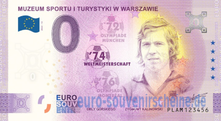 PLAM-2022-13 MUZEUM SPORTU I TURYSTYKI W WARSZAWIE 